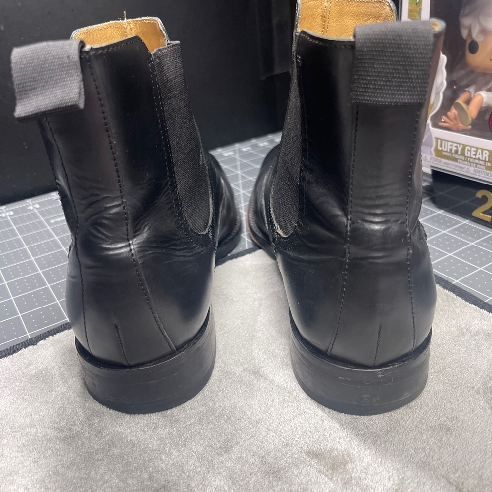 Cole Haan Leather Chelsea Boots Dress Casual Ankle Pull On Black 9.5M - Picture 6 of 6